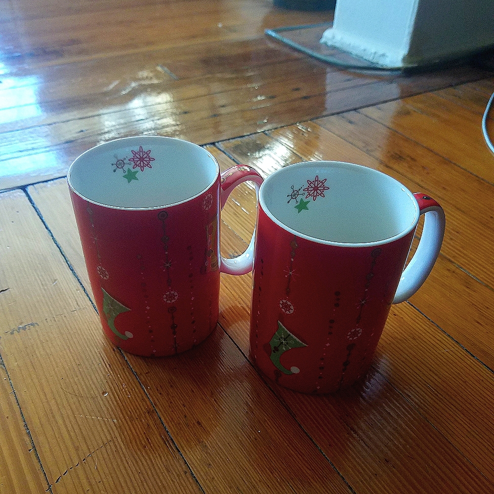Starbucks Christmas Mug Set